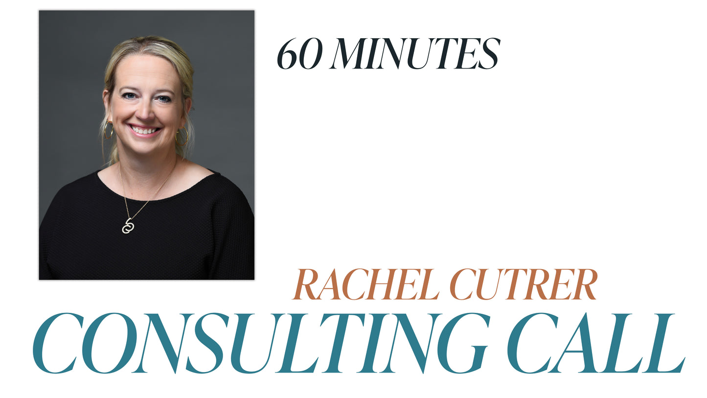 Quick Consult with Rachel Cutrer
